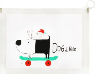 Папка на молнии Winner, в ассортименте обложка книги