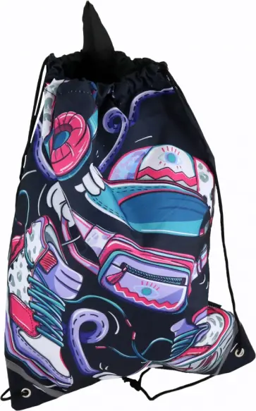 Мешок для сменной обуви Будь в ударе обложка книги