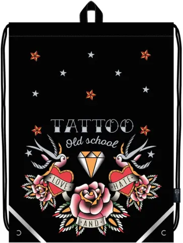 Мешок для сменной обуви Old School Tattoo обложка книги