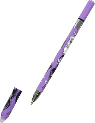 Ручка гелевая Пиши-стирай, синяя, в ассортименте обложка книги