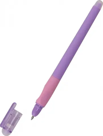 Ручка гелевая Пиши-стирай, синяя, в ассортименте обложка книги