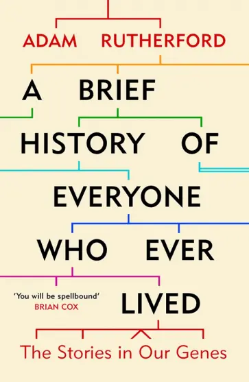 Adam Rutherford - A Brief History of Everyone Who Ever Lived. The Stories in Our Genes обложка книги