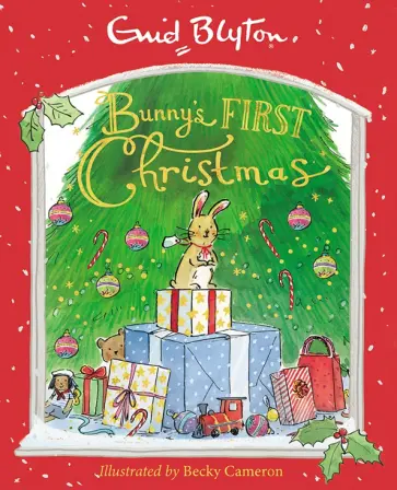 Энид Блайтон - Bunny's First Christmas обложка книги