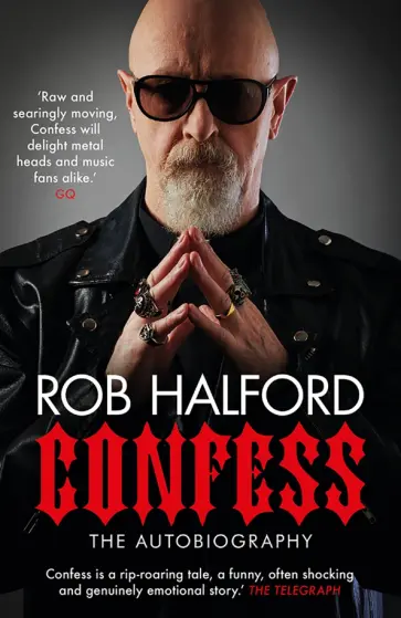 Rob Halford - Confess обложка книги