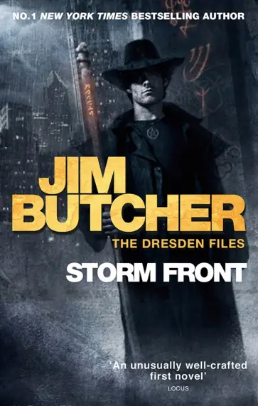 Jim Butcher - Storm Front обложка книги
