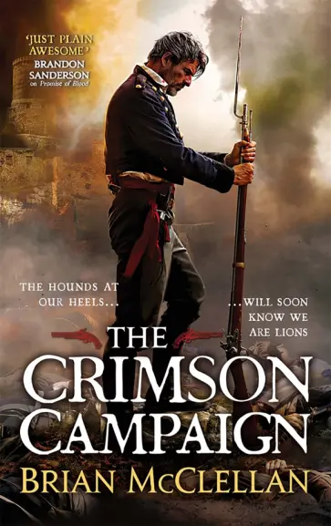 Brian McClellan - The Crimson Campaign обложка книги