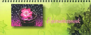 Планинг недатированный Цветок, 56 листов обложка книги