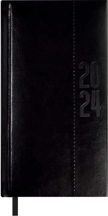 Еженедельник датированный на 2024 год Сариф-эконом, черный, 64 листа Еженедельник датированный на 2024 год Сариф-эконом, черный, 64 листа обложка книги