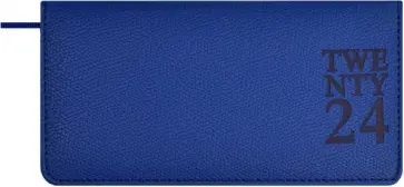 Еженедельник датированный на 2024 год Джут, синий, 64 листа Еженедельник датированный на 2024 год Джут, синий, 64 листа обложка книги