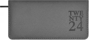 Еженедельник датированный на 2024 год Джут, серый, 64 листа Еженедельник датированный на 2024 год Джут, серый, 64 листа обложка книги