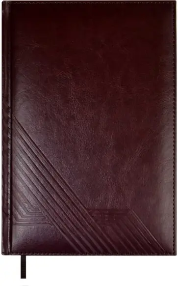 Ежедневник недатированный Сариф эконом, коричневый, А5, 160 листов обложка книги