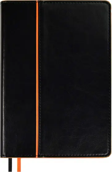 Ежедневник недатированный Сариф, черный, А5, 160 листов обложка книги