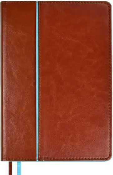 Ежедневник недатированный Сариф, коричневый, А5, 160 листов обложка книги