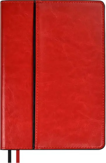 Ежедневник недатированный Сариф, красный, А5, 160 листов обложка книги