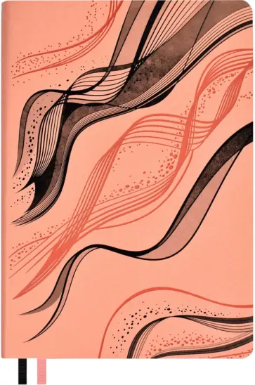 Ежедневник недатированный Виннер, персиково-розовый, А5, 120 листов обложка книги