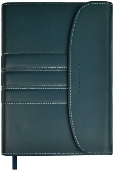 Ежедневник недатированный Плезир, морская волна, А5, 160 листов обложка книги