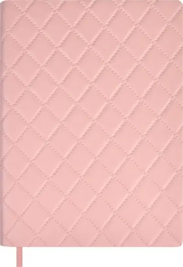 Ежедневник недатированный Стэп, розовый, А6+, 160 листов обложка книги