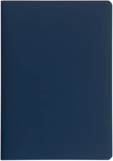 Бизнес-тетрадь Megapolis Flex, темно-синяя, А5, 60 листов, клетка обложка книги