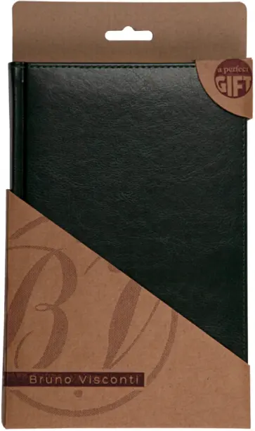 Ежедневник недатированный Sidney Nebraska, зеленый, А5+, 136 листов обложка книги