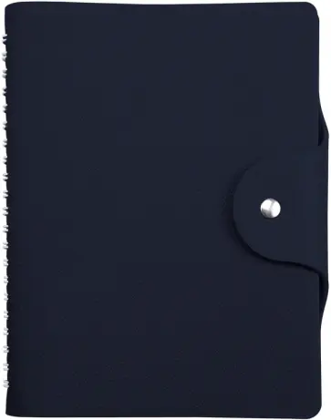 Ежедневник недатированный Torino, темно-синий, А5, 136 листов обложка книги