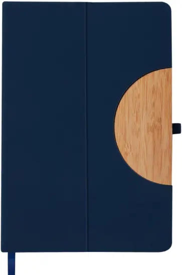 Ежедневник недатированный Bosforo, синий, А5, 136 листов обложка книги