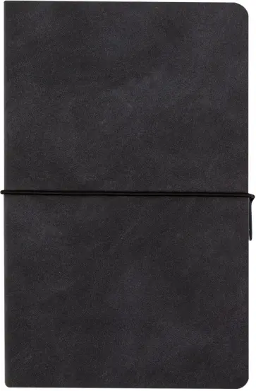 Ежедневник недатированный Modena, черный, А5, 136 листов обложка книги