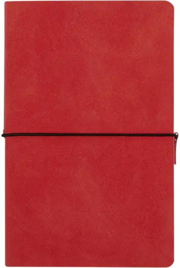 Ежедневник недатированный Modena, красный, А5, 136 листов обложка книги