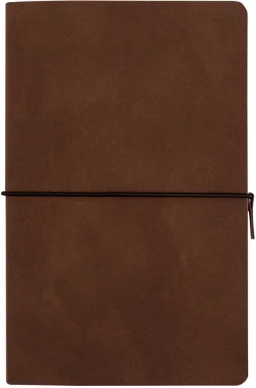 Ежедневник недатированный Modena, коричневый, А5, 136 листов обложка книги