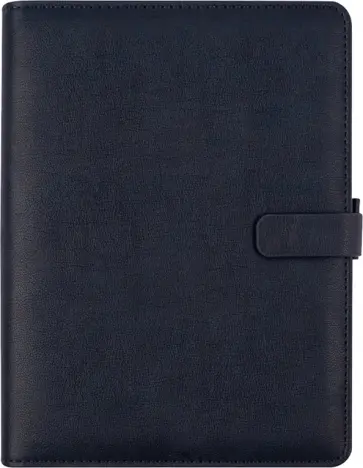 Ежедневник недатированный Toscana, темно-синий, B5, 136 листов обложка книги