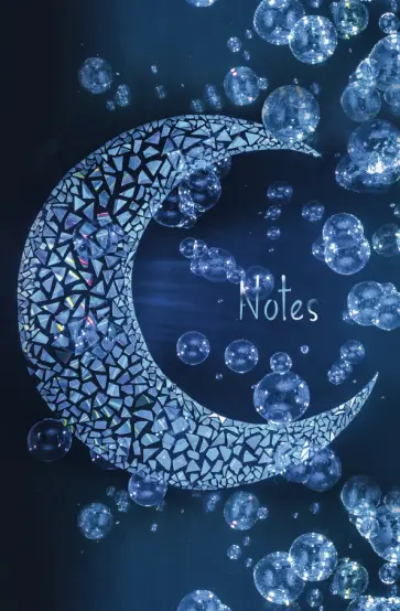 Книга для записей Moon, А5, 96 листов, клетка обложка книги