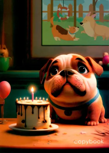 Тетрадь Сладкий подарок, А5, 96 листов, клетка обложка книги