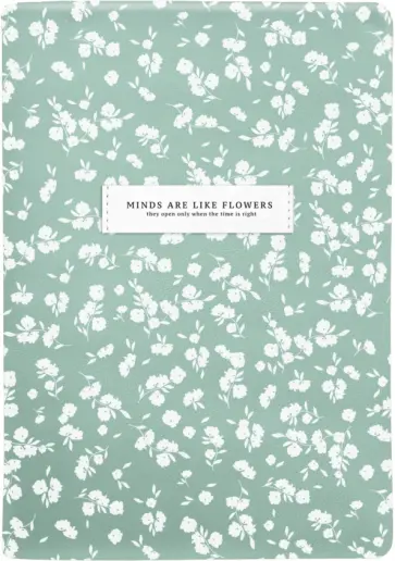 Ежедневник недатированный June, мятный, А5, 160 листов обложка книги