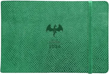 Еженедельник датированный на 2024 год Dragon, зеленый, 64 листа обложка книги