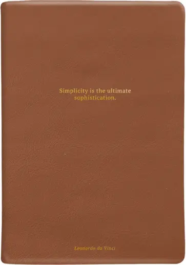 Ежедневник датированный на 2024 год Leonardo, карамельный, А5, 176 листов обложка книги