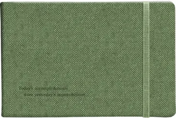 Еженедельник датированный на 2024 год Melange, зеленый, 64 листа обложка книги