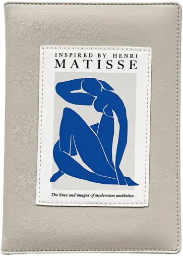 Ежедневник датированный на 2024 год Matisse, бежевый, А5, 176 листов обложка книги