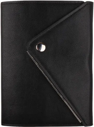 Ежедневник датированный на 2024 год Grunge, черный, А5, 176 листов обложка книги