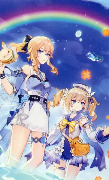 Картина по номерам Геншин. Золотые яблоки обложка книги