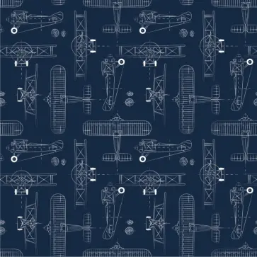 Бумага упаковочная Brave, самолеты обложка книги