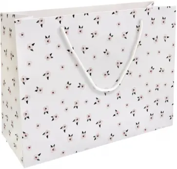 Пакет подарочный Pretty, белый обложка книги
