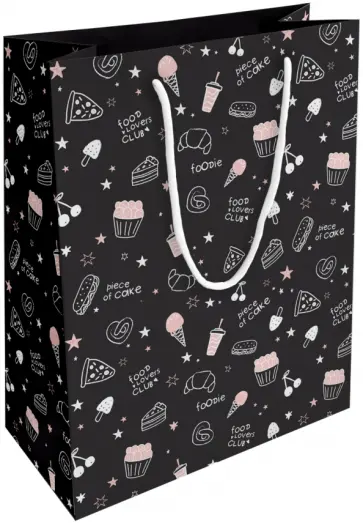 Пакет подарочный Awesome, сладости обложка книги