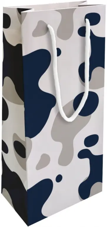 Пакет подарочный Brave, пятна обложка книги