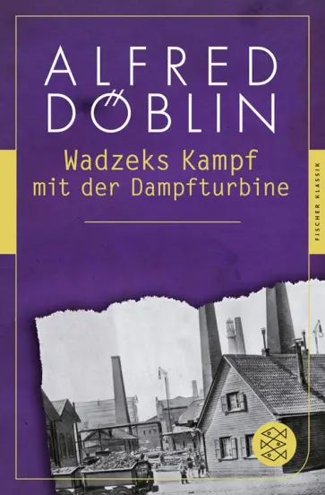 Alfred Doblin - Wadzeks Kampf mit der Dampfturbine обложка книги