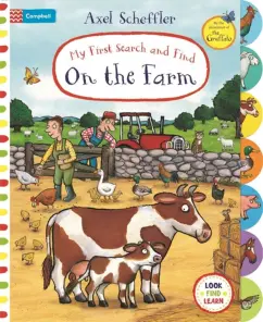 Обложка книги My First Search and Find. On the Farm, Scheffler Axel