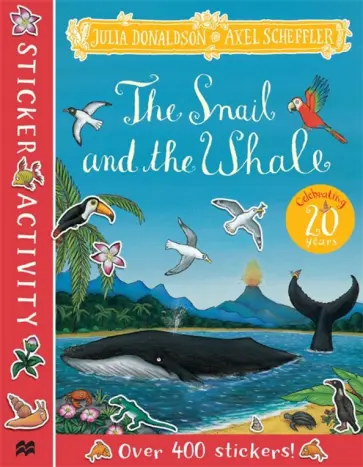 Julia Donaldson - The Snail and the Whale Sticker Book обложка книги