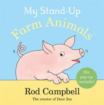 Rod Campbell - My Stand-Up Farm Animals обложка книги