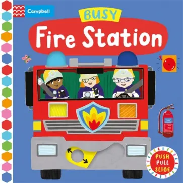 Busy Fire Station обложка книги