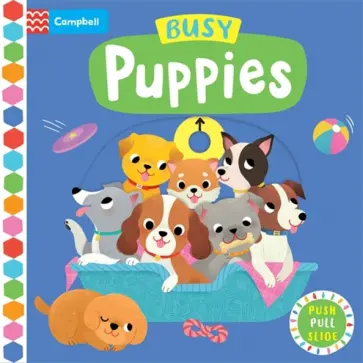 Busy Puppies обложка книги