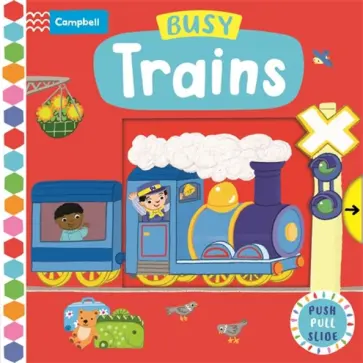 Busy Trains обложка книги