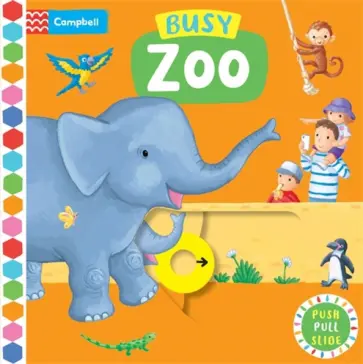Busy Zoo обложка книги